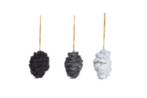 Pine corn ornament set (3 in 1)