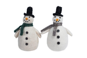 Scarf snowman