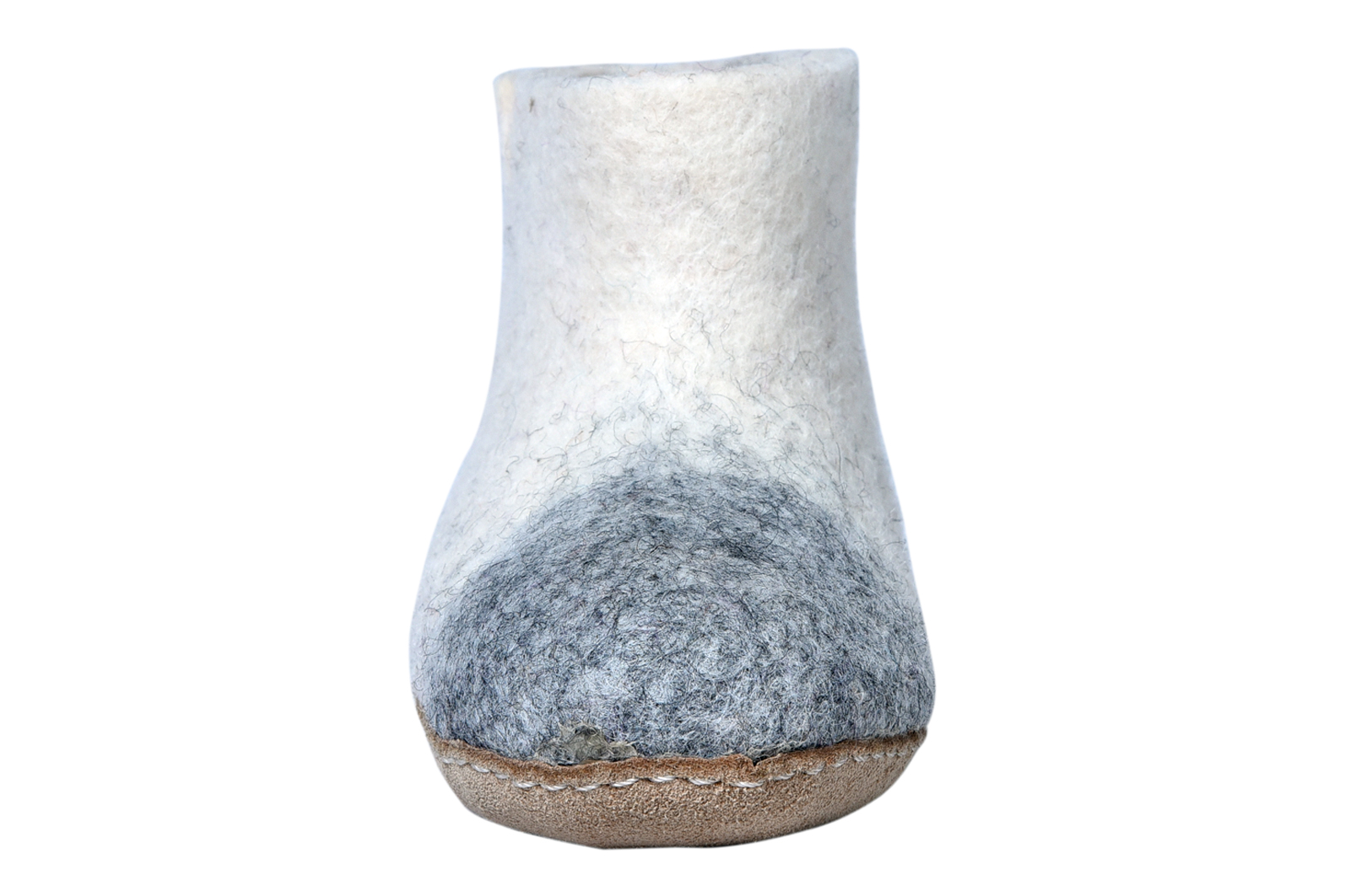 Home stitch felt room shoes (high cut)