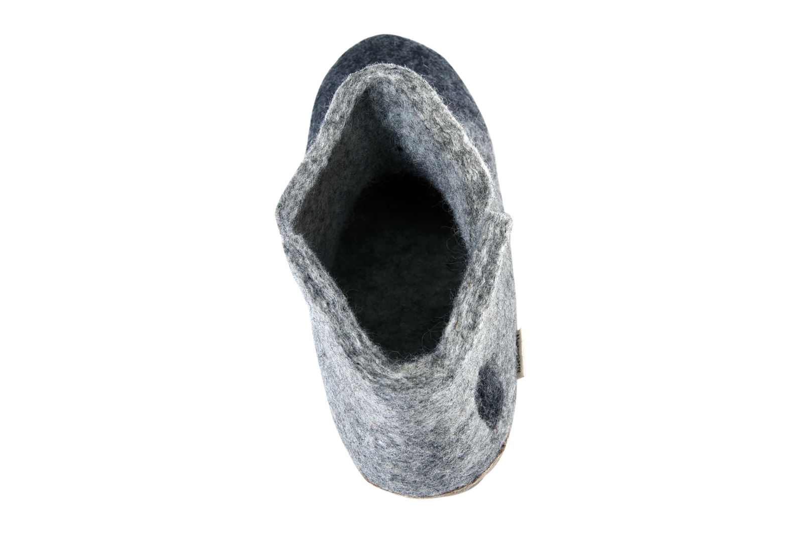 Home stitch felt room shoes (high cut)