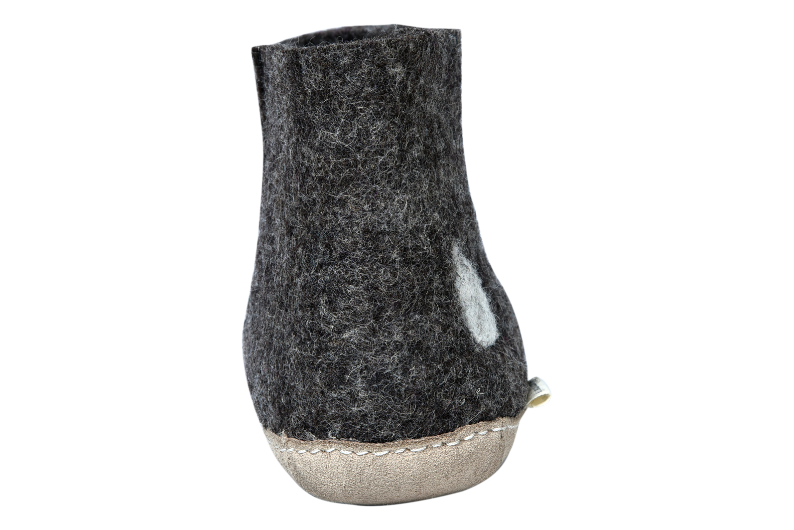 Home stitch felt room shoes (high cut)