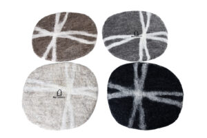 Felt stone seat cushion